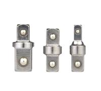 Set di adattatori per azionamento quadrato, 3 pezzi, 2,5/5,1/10,2/8" | Converti rapidamente le chiavi a cricchetto con questo set di adattatori a tre pezzi quadrati.