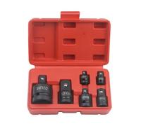 Set di adattatori per bussola, adattatore riduttore, 6 pezzi, kit adattatore universale, installazione elettrica, manutenzione carpenteria fai da te