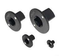 Set di adattatori per bussole a basso profilo, kit di 4 pezzi in acciaio al carbonio, compatto per spazi ristretti, coppia elevata, impugnatura testurizzata, meccanici professionisti e appassionati di