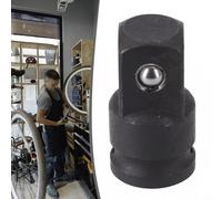 Set di adattatori per bussole meccaniche in acciaio cromato MO per resistenza alla coppia e protezione dalla ruggine transizioni da 1/2 3/8 1/4 e 3/4 pollici (1/2 a 3/4)