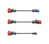 Set di adattatori per caricatore go-e Gemini flex 11 kW, 3 pezzi