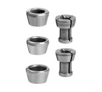 Set di adattatori per mandrini a pinza per router e macchine per incidere, 2 convertitori per boccole in carburo (2 pezzi 8 x 8)
