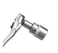 Set di adattatori per prese con convertitore da femmina a maschio da 1/4", 3/8", riduttore di dimensioni della chiave e adattatore di estensione per utensili a cricchetto, convertitore in acciaio (1/4