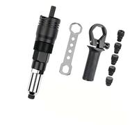 Set di adattatori professionali per rivetti elettrici, include 5 testine intercambiabili per trapani e progetti artigianali, accessorio per rivetti industriali