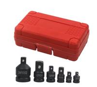 Set di adattatori Socket - Estensioni Shockwave | Bit Socket Set | Multi Country Socket Set | Set di 6 adattatori generali | Convertitore di tensione in tutto il mondo per elettricisti edili