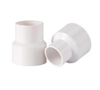 Set di adattatori universali for tubi flessibili for aspirapolvere, riduttore da 2 pezzi for connessioni da 32 mm, 40 mm, 63 mm e 75 mm(2psc 50-32mm)