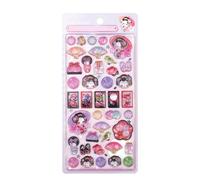 Set Di Adesivi 3D, Pacchetto Di Decalcomanie Estetiche Giapponesi, Piccoli Adesivi Per Bambini E Bambine, Artigianato Per Bambini, Album Di Ritagli Di Halloween, Diario, Decorazione Per L'aula,