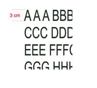 set di adesivi alfabeto ABC lettere numeri lettere adesive 309/1
