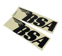 Set Di Adesivi BSA Piccolo Nero A65 A10 B44 B25 A75 BSA Tutti I Modelli GEC