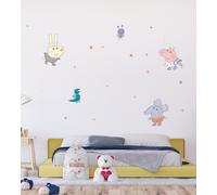 Set Di Adesivi Da Parete Peppa Pig 65x85 Cm Per Bambini Camera Nursery