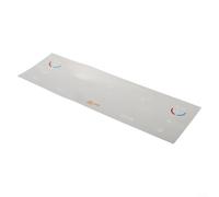 Set di adesivi per la riparazione del pulsante di controllo climatico AC, in materiale PVC opaco per una vestibilità precisa, design adesivo con ritagli trasmissivi