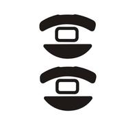 Set di adesivi per piedi del mouse per Razer DeathAdder V2, spessore 0,6 mm PTFE