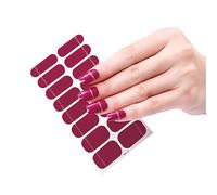 Set di adesivi polacchi per lampada necessiti di involucri completi autoadesivi per manicure strisce decorative sti
