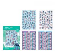 CERDÁ LIFE'S LITTLE MOMENTS Set di adesivi Stitch - Set decorativo per bambini con adesivi riutilizzabili di Lilo & Stitch, ideale per personalizzare quaderni, zaini, quaderni, astucci e artigianato