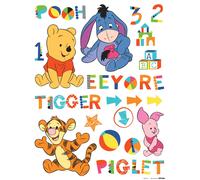 Set Di Adesivi Winnie The Pooh Per Muri E Mobili Nursery 65x85cm