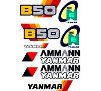 Set Di Adesivi YANMAR B50 Digger