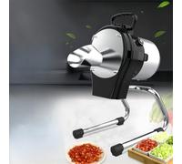 Set di affettaverdure elettriche, tagliaverdure elettrico, robot da cucina per aglio, peperone, peperoncino, cipolla, sedano, zenzero, porri, per ristoranti e cucine domestiche,FC-110LK