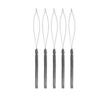 Set di aghi per extension per capelli, con micro uncino, 5 pezzi