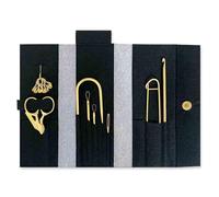 Set di aghi Pony Chazidra Gold, Nero, Grigio, Oro