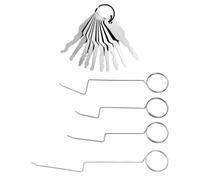 Set Di Aghi Universali Da 4 Pezzi Per L'Apertura Di Serrature Per Porte, Chiavi Da 10 Pezzi, Strumenti Per L'Apertura Di Porte A Molla, Serrature Per Riparazioni Domestiche.