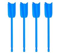 Set di agitatori per vernice siliconica Alnicov da 4 pezzi, agitatori per vernice per resina epossidica, pigmenti, accessori per vernice epossidica