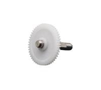 Set di alberi e ingranaggi for estrusore da 1-5 pezzi, azionamento tenditore for l'alimentazione del filamento della stampante(White,3pcs)