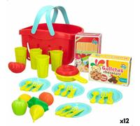 Set di Alimenti giocattolo Colorbaby Utensili e accessori per la cucina 33 Pe