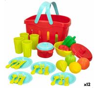 Set di Alimenti giocattolo Colorbaby Utensili e accessori per la cucina 36 Pe