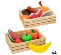 Set di Alimenti giocattolo Woomax 12 Pezzi [4 Unità]