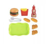 Set di alimenti per giocare PLEJO - Hamburger