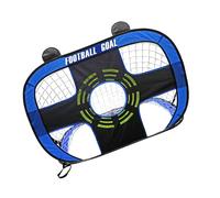 Set di allenamento da calcio portatile: 5 zone di pratica, telaio in metallo a molla e tessuto resistente alle intemperie per tutte le età