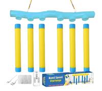 Set di allenamento di reazione, gioco Reflex Challenge, allenamento rapido di agilità, materiale robusto e durevole, livelli di resistenza regolabili, costruzione compatta per risparmiare spazio