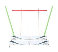 Set di allenamento per altalena da golf, per aumentare la precisione, per interni, casa, porta, corridoio, garage, cortile, patio, portico, terrazza, soggiorno, ufficio