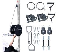 Set di allenamento per la forza Power Rack allegati Smith Machine Gliders Versatile Allenamenti Fitness Palestra Home Cable Crossover Bench Press Deep Squat per bilanciere olimpico da 1 pollice 2