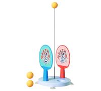 Set Di Allenamento Per -tavolo - Combo Racket E Palla | Kit Di Pratica Del Giocatore Singolo | Design Sportivo Divertente | Tema Della Scuola Domestica | Attività Di Esercizio All'aperto Interno,