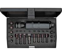Set di allentatori per viti GEDORE 1/2" 18 pezzi regolabile per utilizzo a destra e a sinistra (6654600) NEW
