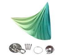 Set di altalena per yoga aereo, amaca antigravità volante, tessuto elastico, design trapezio, trapezio leggero, portatile, per esercizi al chiuso e all'aperto, per adulti