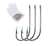 Set di ami da pesca legati a mano, lenza for cavalli, amo singolo, europeo, set accessori for la alla carpa(5#)