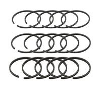 Set di anelli a pistone compressore d'aria da 15 pc adatti a 48 mm diametro del cilindro compatibile con parti di sostituzione del pneumatico a pistone della pompa 'aria