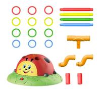 Set di anelli da lancio all'aperto, set di anelli da lancio per i | Set di giochi di anelli di lancio di carino, emozionanti giochi di anelli di lancio | Divertenti giochi di giardino, anello di