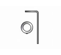 Set di anelli di serraggio small silver