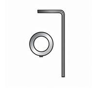 Set di anelli di serraggio small silver