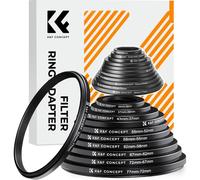 Set di anelli K&F Concept Step Down da 11 pezzi (26-82 mm)