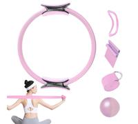 Set di Anelli per Pilates - Set di Anelli per Pilates e Palline, Fasce di Resistenza per Palla da Yoga, Attrezzatura da Allenamento, rafforzatore del Pavimento pelvico, Muscolare, Strumenti per
