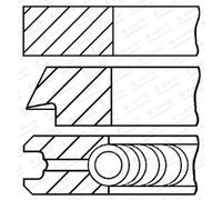 Set di anelli per pistoni GOETZE 08-446100-00