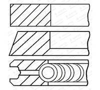 Set di anelli per pistoni GOETZE 08-447500-00
