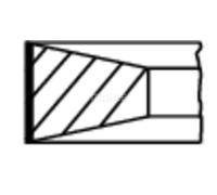 Set di anelli per pistoni MAHLE 010 27 N0