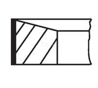 Set di anelli per pistoni MAHLE 013 RS 10102 0N0