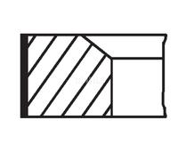 MAHLE ORIGINAL 081 RS 00116 0N0 Kit fasce elastiche per BMW 1 Schrägheck (F20)