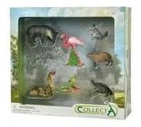 CollectUn set regalo con action figure di animali selvatici da collezione, dai 3